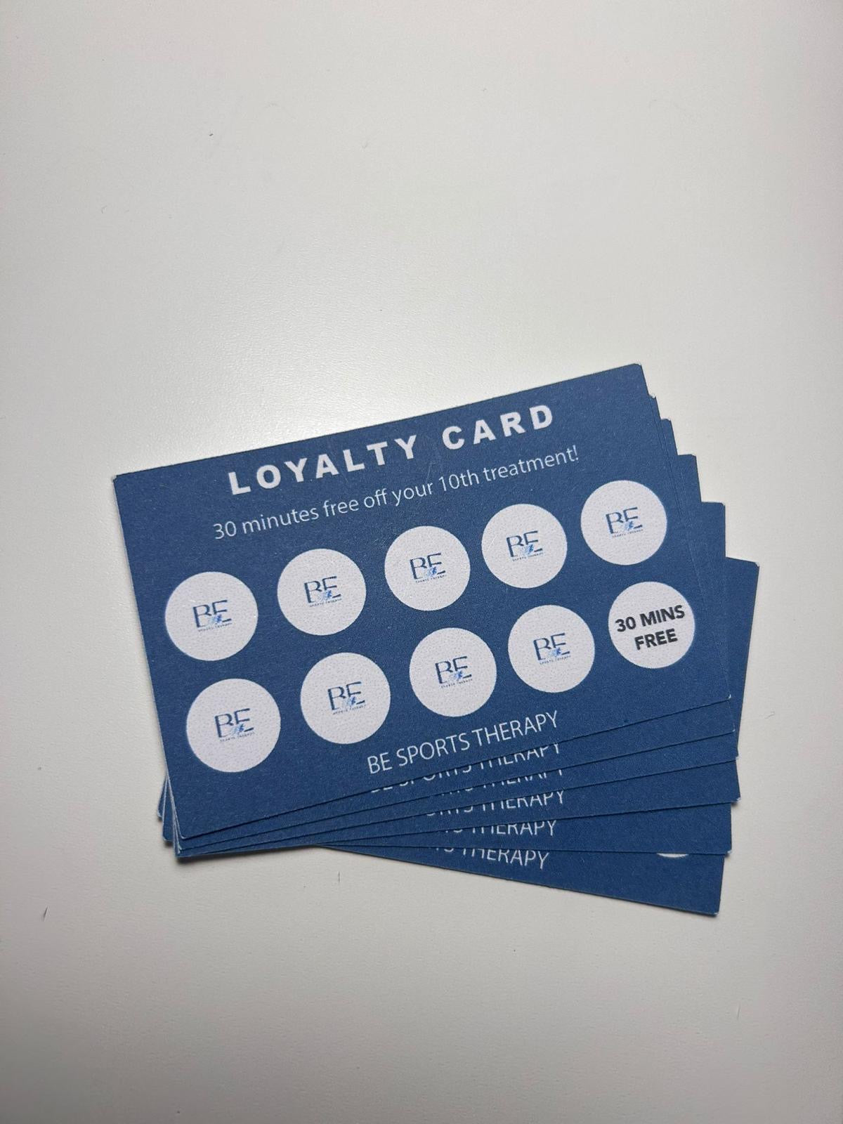 Custom Printed Loyalty Cards – Matte & Gloss Options (Pack of 50)