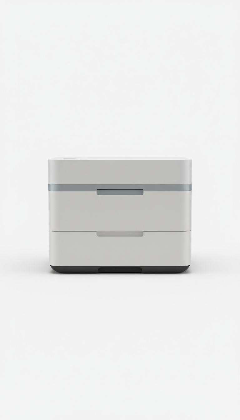 Space-saving printer ultra compact design