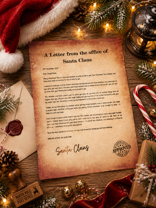 Personalised Letter from Santa Claus for Children