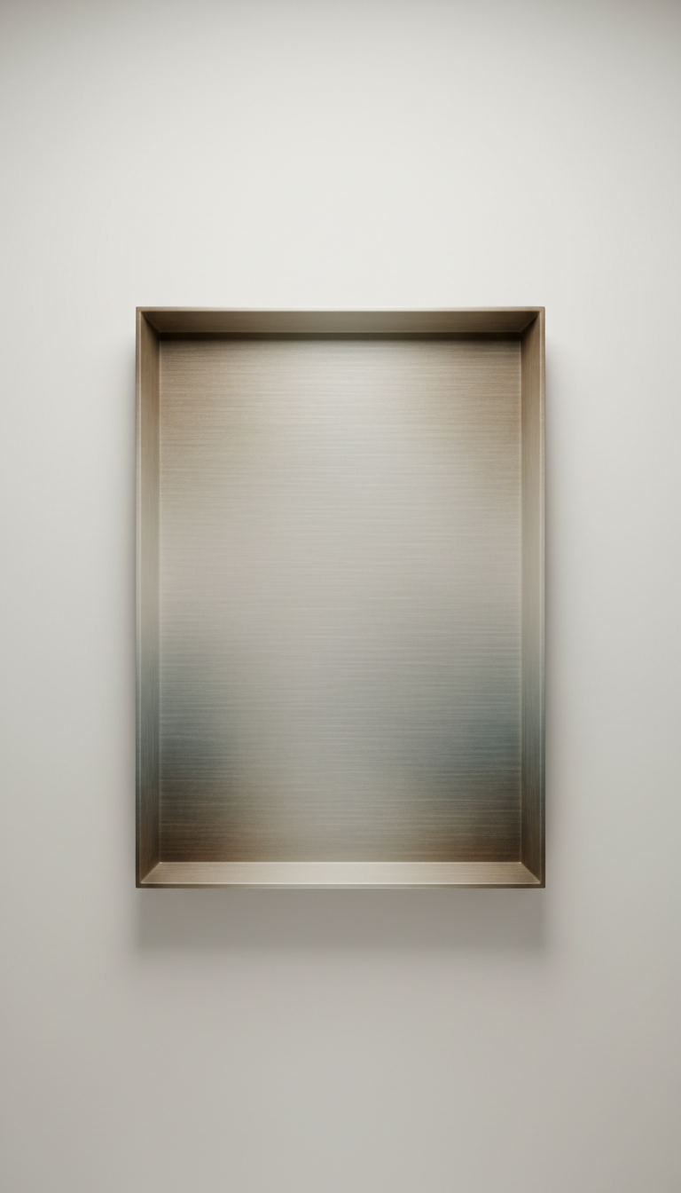 Brushed Metal Tray